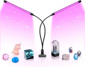 Ygs-uv-20w-stjzd Ygs-tech Led Black Light Dual Head 20w Uv Fixture With 2 Long