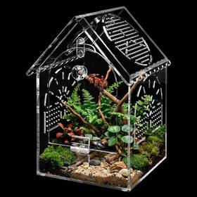 Yx-a-020-se-h Yingxun Jumping Spider House Enclosure Seamless Acrylic Praying Mantis Habitat 5 Inch X5 X8
