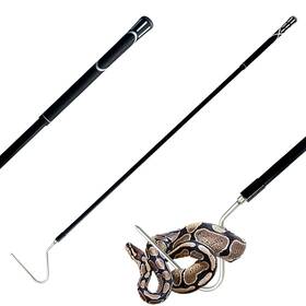 Yang0206 Yleech 48 Inch Carbon Snake Hook Reptile Catcher Stick Tongs Rattlesnakes Grabber Pick-u