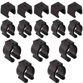 Yxccse 712004337951 15 Pcs Billiards Snooker Cue Clip Holder - 3 Sizes Big Medium Small Fish