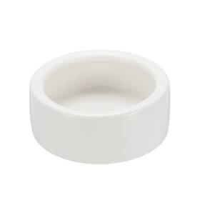 Zaplyte 676766327455 Reptile Food Bowl Worm Water Dish Ceramic Pet Small 2 Inch White