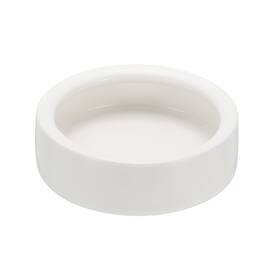 Zaplyte 676766327462 Reptile Food Bowl Worm Water Dish Ceramic Pet Small 3 Inch White