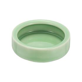 Zaplyte 676766327493 Reptile Food Bowl Worm Water Dish Ceramic Pet Small 3 Inch Plum Green