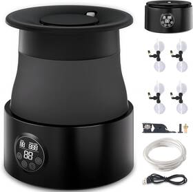 Zenilove 762736858552 5l Automatic Reptile Mister/fogger For Terrarium With Timer 360 Adjustable Nozzles