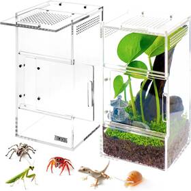 Pchykl2m-a1-s Zenwukong Jumping Spider Enclosure - Acrylic Terrarium Habitat For Spiders Tarantulas Pchykl2m-a1-s Zenwukong Jumping Spider Enclosure - Acrylic Terrarium Habitat For Spiders Tarantulas