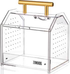 Pchyklfz-a1-s Zenwukong Jumping Spider Enclosure - Acrylic Terrarium Habitat For Spiders Tarantulas Sn Pchyklfz-a1-s Zenwukong Jumping Spider Enclosure - Acrylic Terrarium Habitat For Spiders Tarantulas Sn