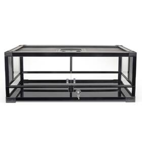 Zilla 096316001848 Quickbuild Terrarium Sleek Glass Reptile Habitat Easy Setup Suitable