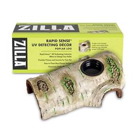 Zilla 096316002340 Rapid Sense Uv Detecting Pet Reptile Terrarium D Cor Detects Uvb Levels Pop