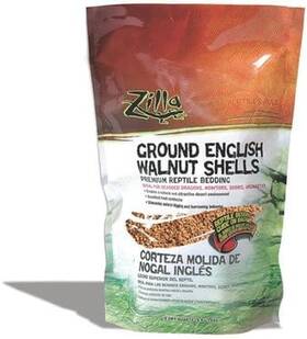 100011442 Zilla Reptile English Walnut Shell Litter Set Of 2 Size 5 Quarts