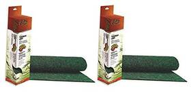 100011774 Zilla 2 Pack - Reptile Terrarium Bedding Substrate Liner Green 55 Gallon