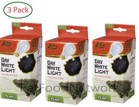100109909 Zilla Incandescent Bulbs Day White 75 W 3-pack