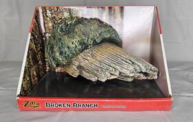 100531597.0 Zilla Reptile Broken Branch Perch. Perfect For Basking Reptiles