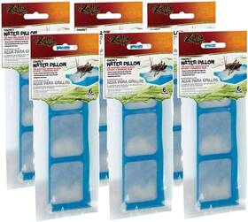 Zilla 313040436402 36pc Value Pack Of Cricket Water Pillows 6 Packages Each Containing Pil
