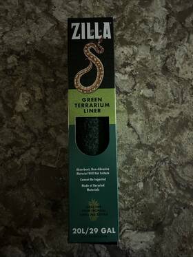 Zilla 617407602005 Reptile Terrarium Liner Odor Reducing Non-irritating Ideal For Juvenile Repti