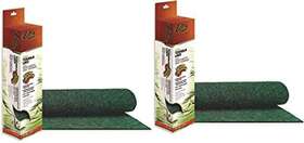 Zilla 689988580515 2 Pack - Reptile Terrarium Bedding Substrate Liner Green 55 Gallon
