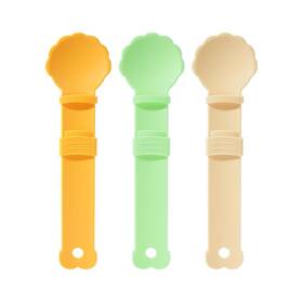 Ziweixing 721527443100 3 Pack Cat Strip Feeder Food Dispenser Spoons F