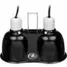 Zml-087 Zoo Med Mini Combo Deep Dome Lamp Fixture Black 780231611359
