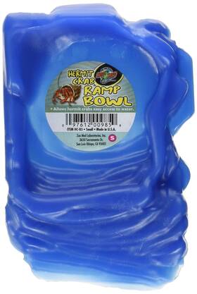 Zoo Med 097612009859 Hermit Crab Ramp Bowl Small Assorted Color