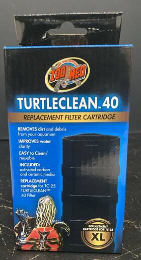 Zoo Med 097612023275 Turtle Clean 40 Replacement Filter Cartridge A3