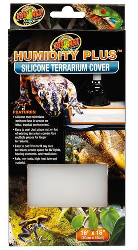 Zoo Med 097612092080 Humidity Plus Silicone Terrarium Cover