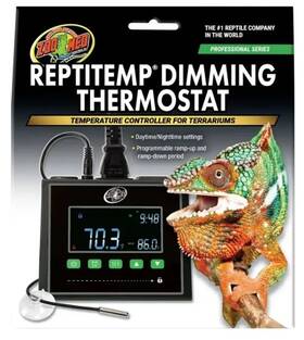 Zoo Med 097612376104 New Reptitemp Dimming Thermostat Temperature Controller For Terrariums
