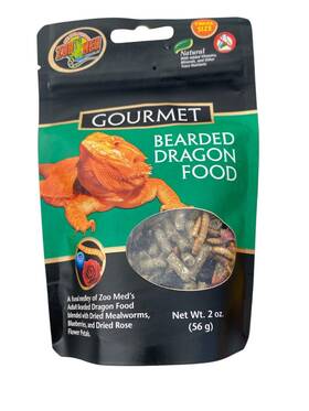 Zoo Med 097612431032 Adult Bearded Dragon Food 2oz New Sealed Exp 5/27 Made In Usa Dried