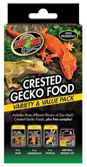 09809 Zoo Med Crested Gecko Food With Probiotics Variety And Value Pack