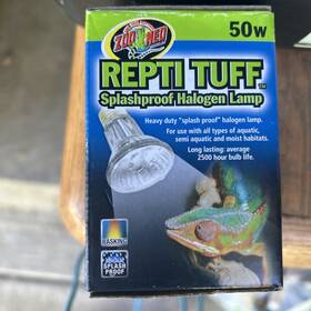 0h-50 Zoo Med Repti Tuff Halogen Lamp