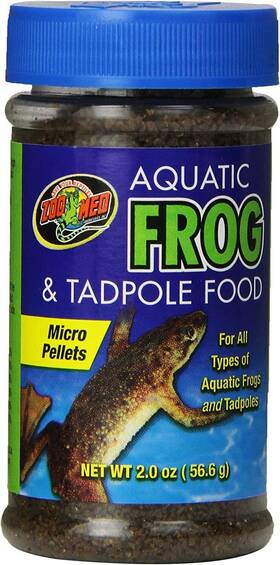 31235 Zoo Med Aquatic Frog And Tadpole Food Micro Pellets 2-ounce/56.6g