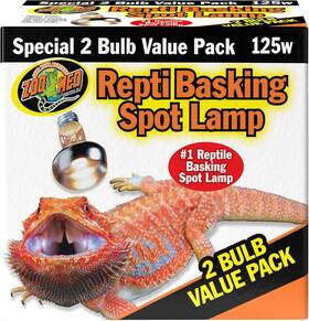 Zoo Med 313095551556 Repti Basking Spot Lamp Value Pack 125 Watts