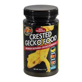 45122 Zoo Med Tropical Fruit Crested Gecko Food With Probiotics 4 Oz