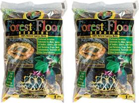 50pl007 Zoo Med 2-pack Forest Floor Bedding 8.8 Litre
