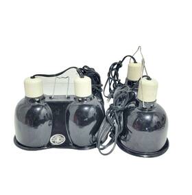 60757776442 Zoo Med Lot Of 3 - Lf-19 Lf-18 Pet Reptile Lamp Dome Heat Light Base Fixture