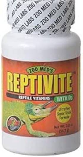 B07skbgqsj Zoo Med Reptivite Reptile Vitamins With D3 2 Oz - Pack Of