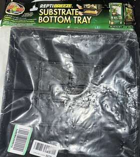 16x16x2in Zoo-med Nt11t Reptibreezee Substrate Bottom Tray For Nt10/11/15
