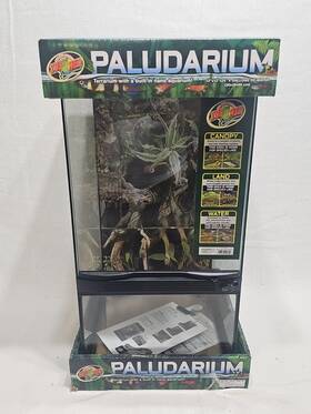 Nt2p Zoo Med Paludarium - Terrarium And Nano Aquarium 12 X 24 In Read Descriptio