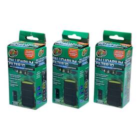 Pfc-10 Zoo Med 3 Pack Of Paludarium Replacement Filter Cartridges