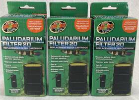 Pfc-11 Zoo Med 3 Pack Of Paludarium 20 Replacement Filter Cartridges
