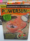 Zoo Med Powersun Uv Mercury Vapor Lamp 160 Watts New 097612450101