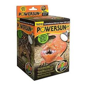 Psn-57 Zoo Med Powersun Uv Bulb 160w Self-ballasted Mercury Vapor Reptile Lamp New