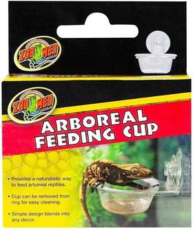 Ta-53 Zoo Med Arboreal Feeding Cup Pack Of 1 Black