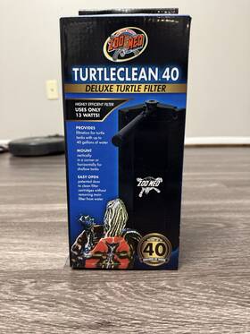 Tc25 Zoo Med Turtleclean. 40 Deluxe Turtle Filter