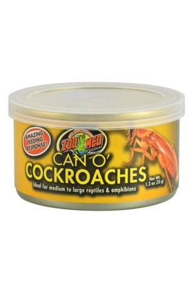 Zm-147 Zoo Med Can Oft Cockroaches Reptile Food 1.2-oz 3 Pack