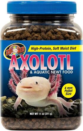 Zm-184 Zoo Med Axolotl And Aquatic Newt Food 11 Oz. Ounce Pack Of 1