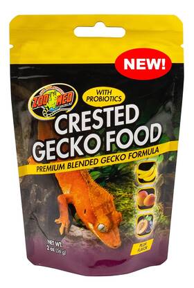 Zm-215 Zoo Med Crested Gecko Food - Plum 2 Oz Ounce Pack Of 1 Black