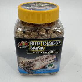 Zm-26 Zoo-med Zoomed Blue Tongue Skink Food Crumbles 8oz Each