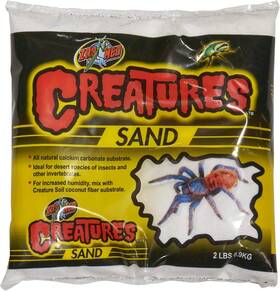 Zm396 Zoo Med Creatures Sand 1 Quart Qt