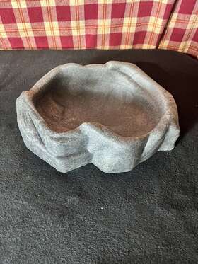 Zm92050m Zoo Med Repti Rock Reptile Water Dish-large