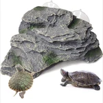 Kathson Turtle Basking Platform Baby Tortoise Climbing Ramp Shale Reptiles Dock. Fixed Price $12.99.