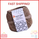 Ericx Light Organic Hemp WICK,200 Ft Spool,well Coated With Beeswax,standard Siz. Fixed Price $13.51.